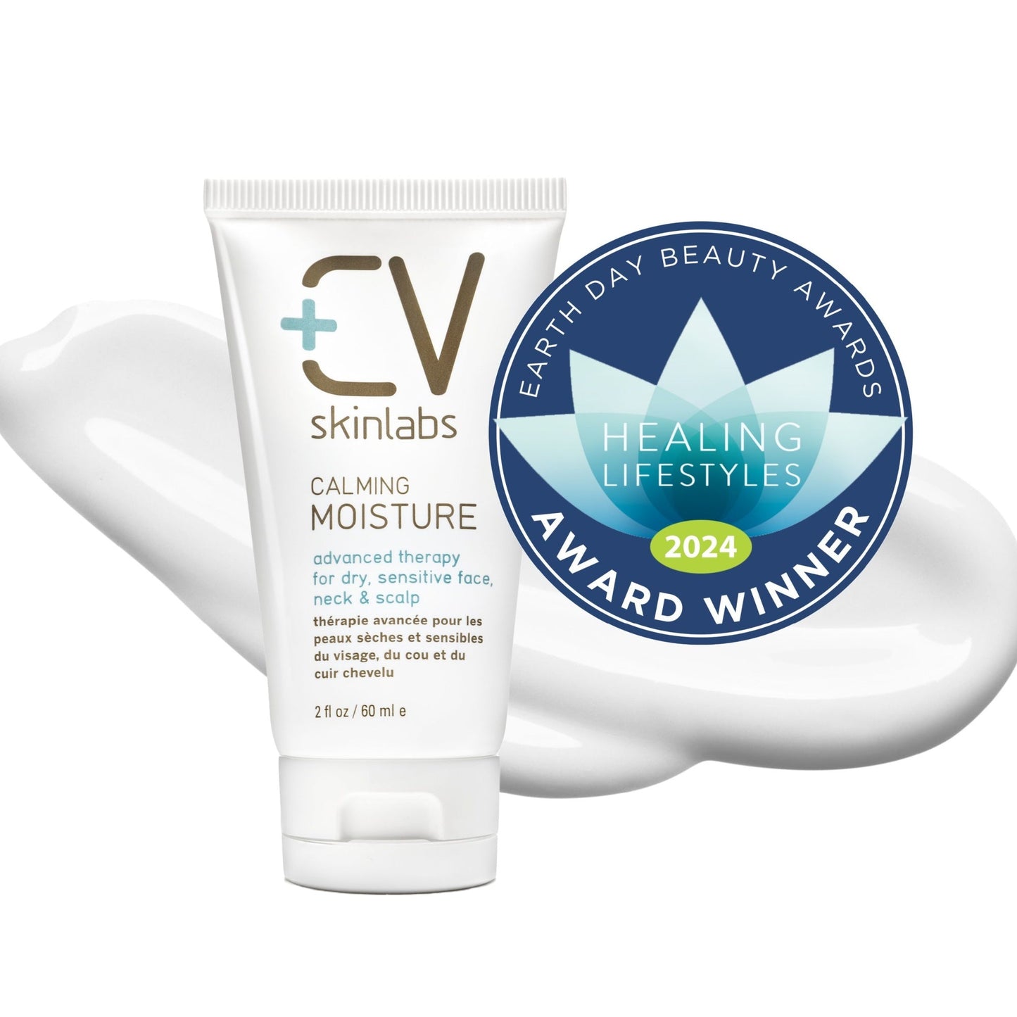 Calming Moisture for Face, Neck + Scalp