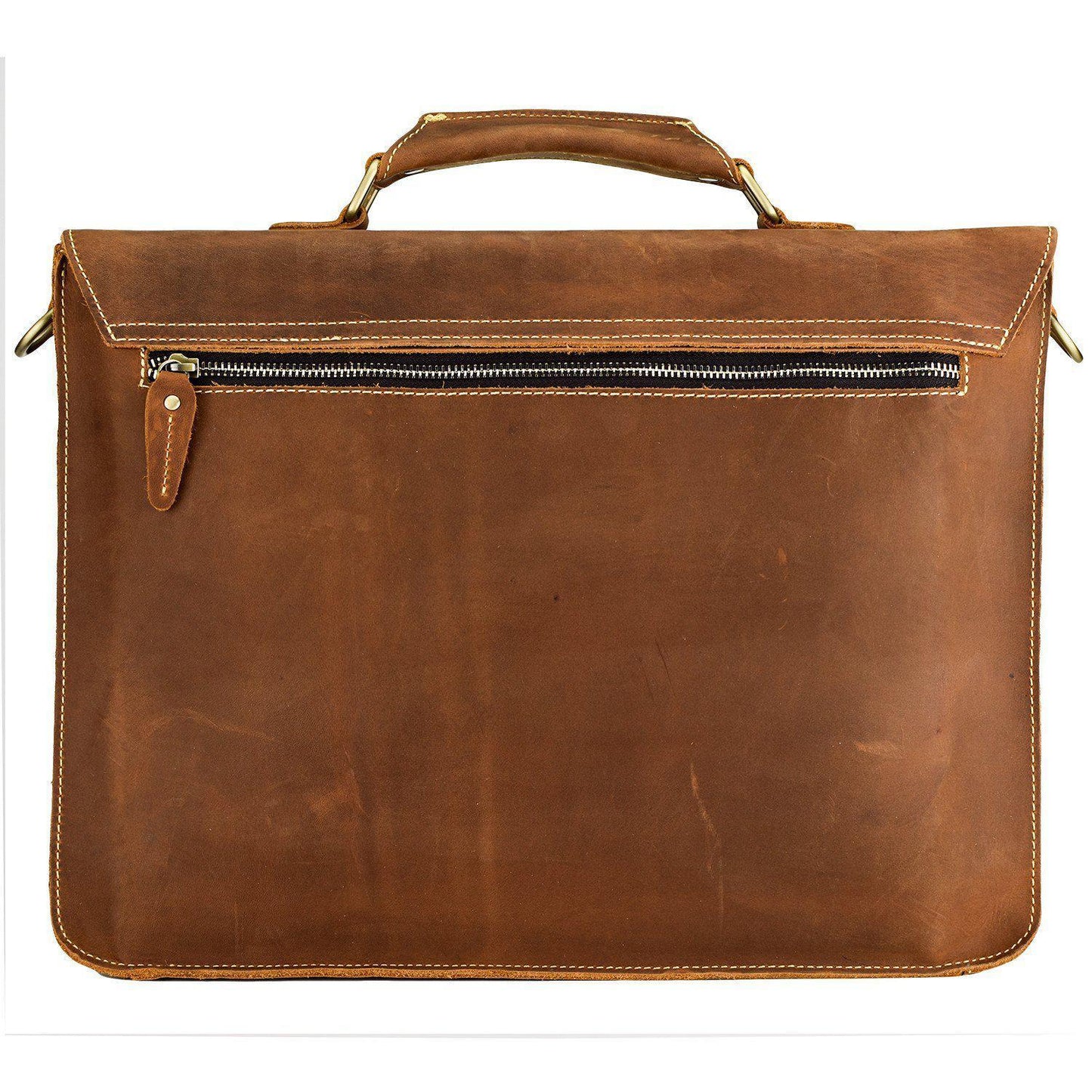 WANDERLUST Large Vintage Satchel ~ British Tan ~