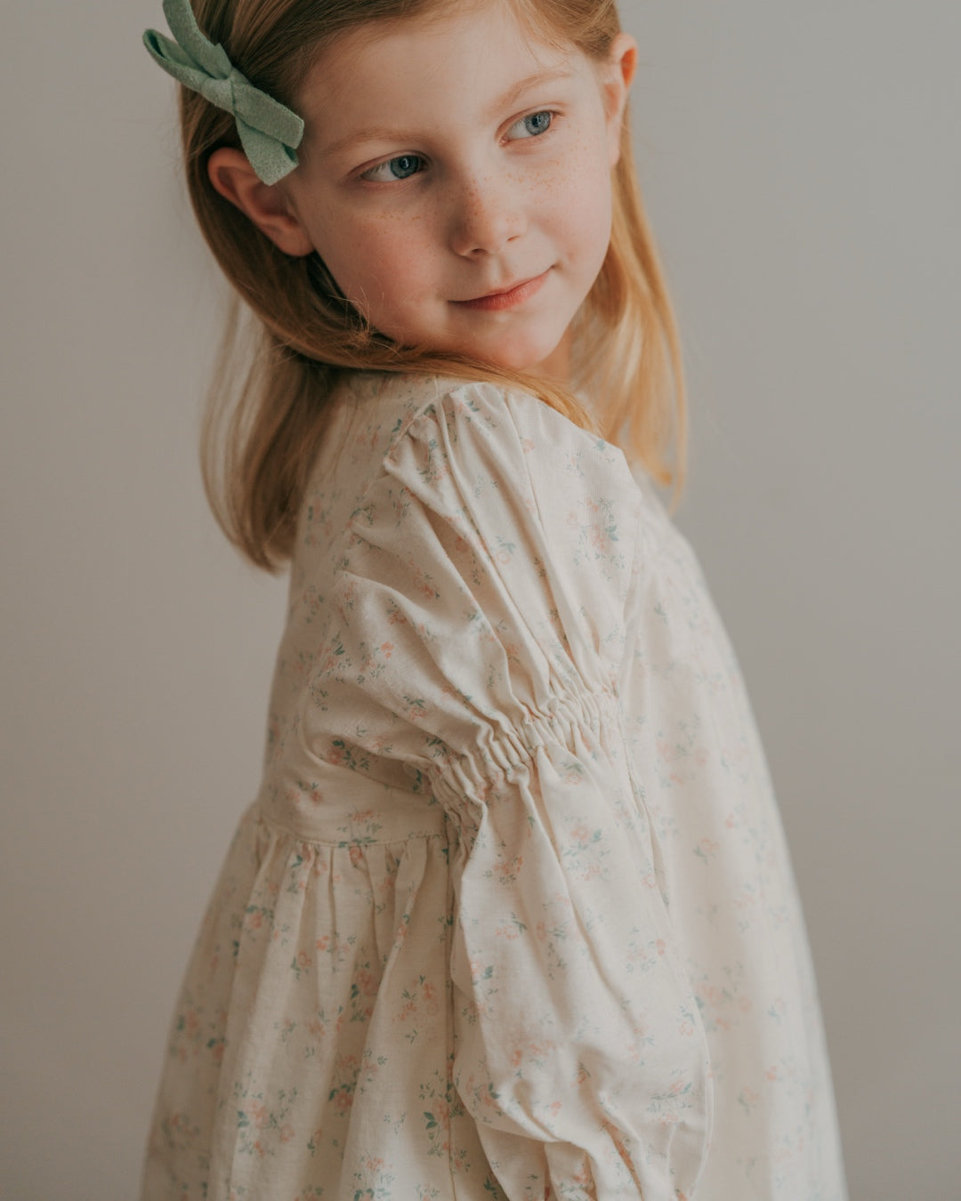 Fiona Dress - Apricot Bloom