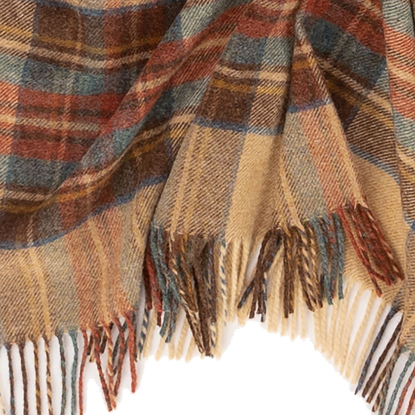 Highland Tweeds Shetland Lambswool Throw - Antique Dress Stewart