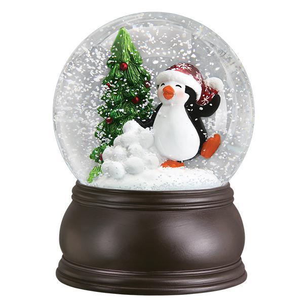 Old World Christmas Dancing Penguin Snow Globe