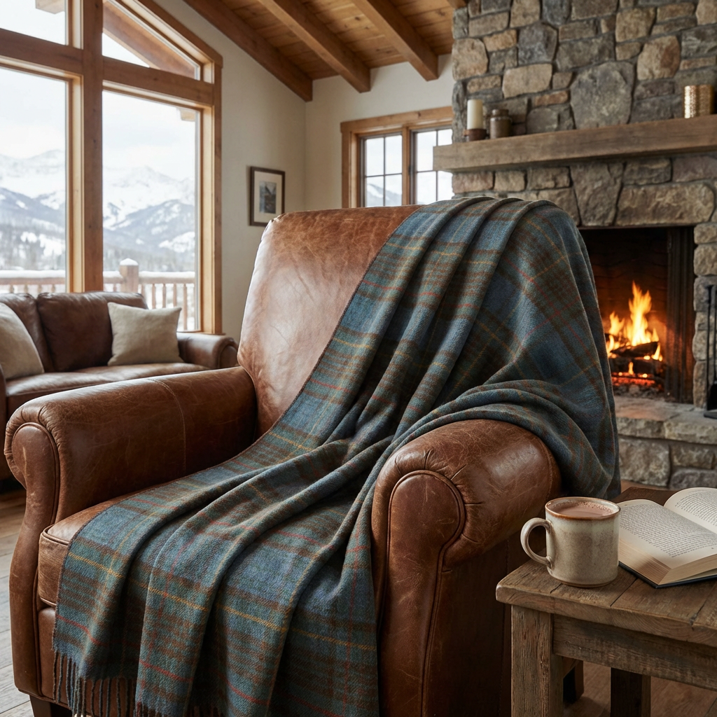 Highland Tweeds Big Throw - Antique Hunting Stewart