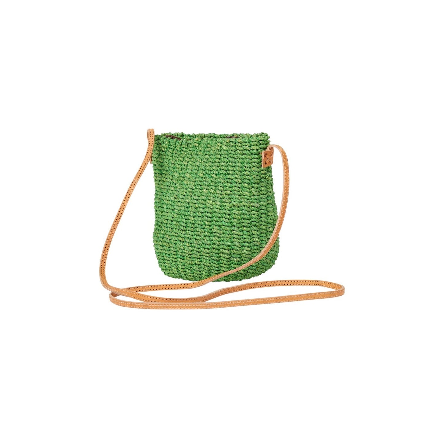 Straw Poof Crossbody