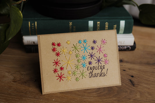 Endless Thanks Greeting Cards