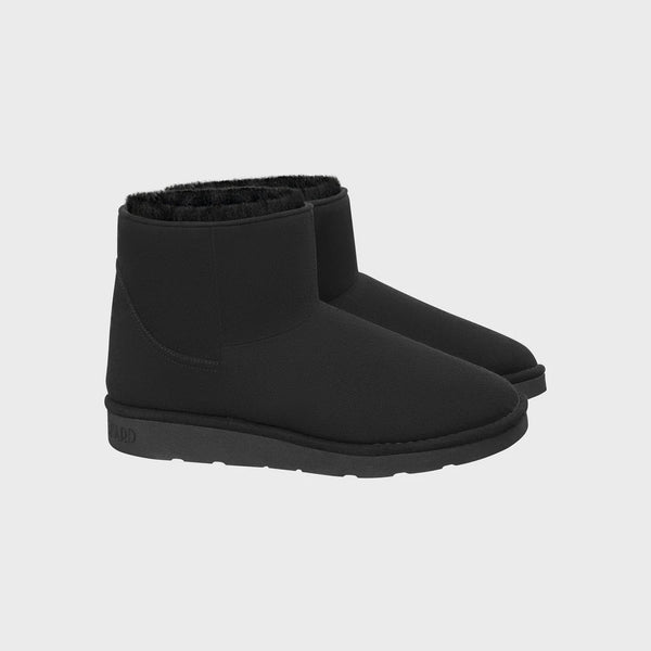 Classic Vegan Short Boots Black (Unisex)