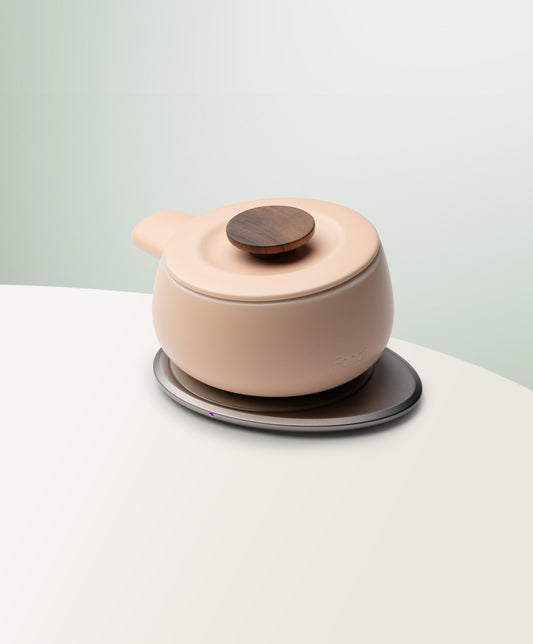 Fondi Self-heating Fondue Set - Rosy Apricot (SD)