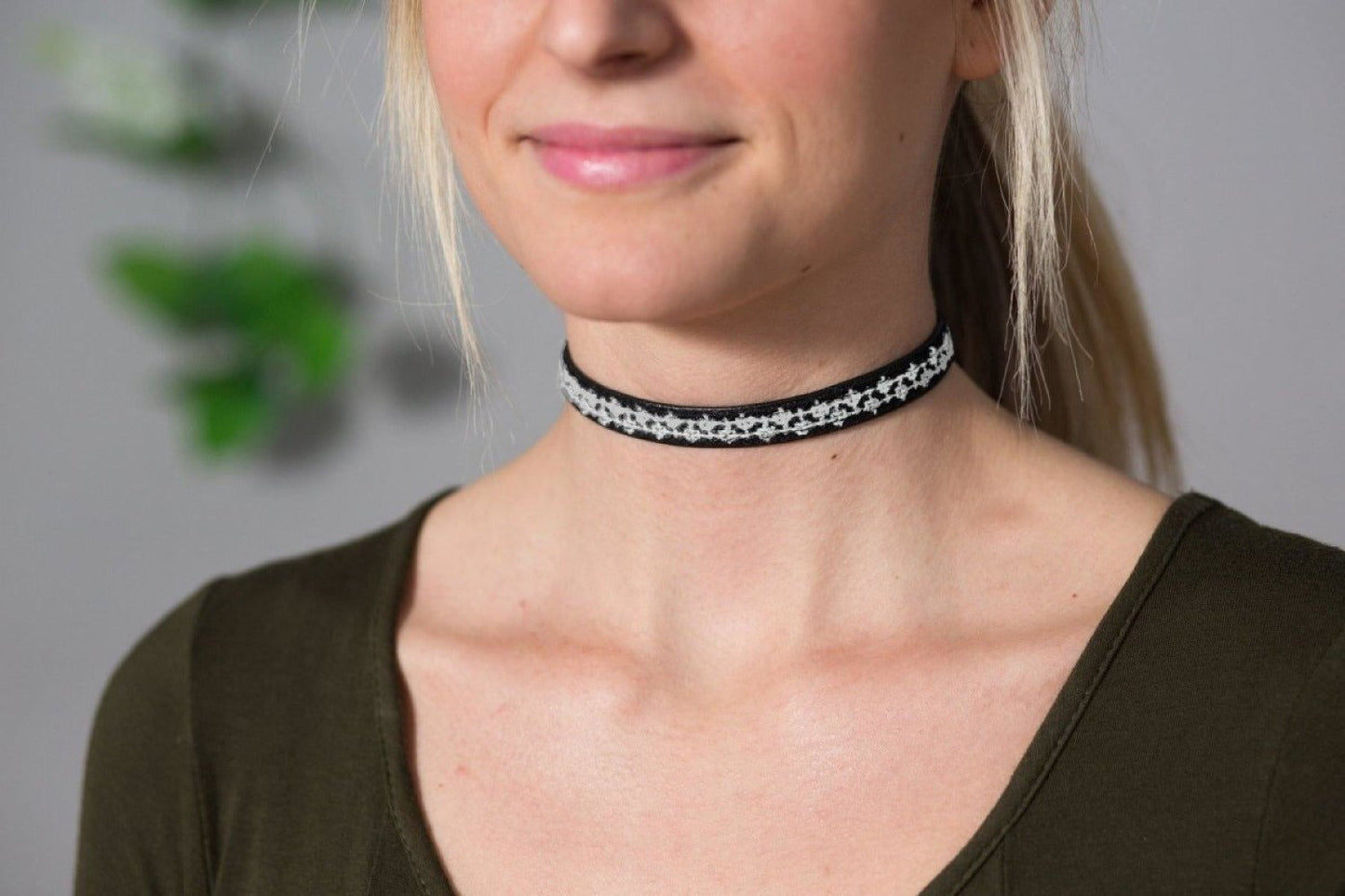 Order Rana Choker / Wrap Bracelet - Ecru