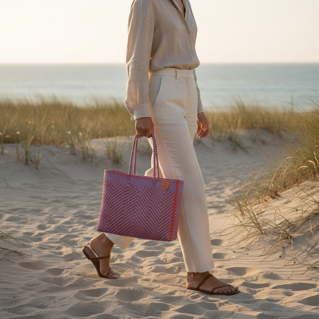 Positano Handwoven Super Tote