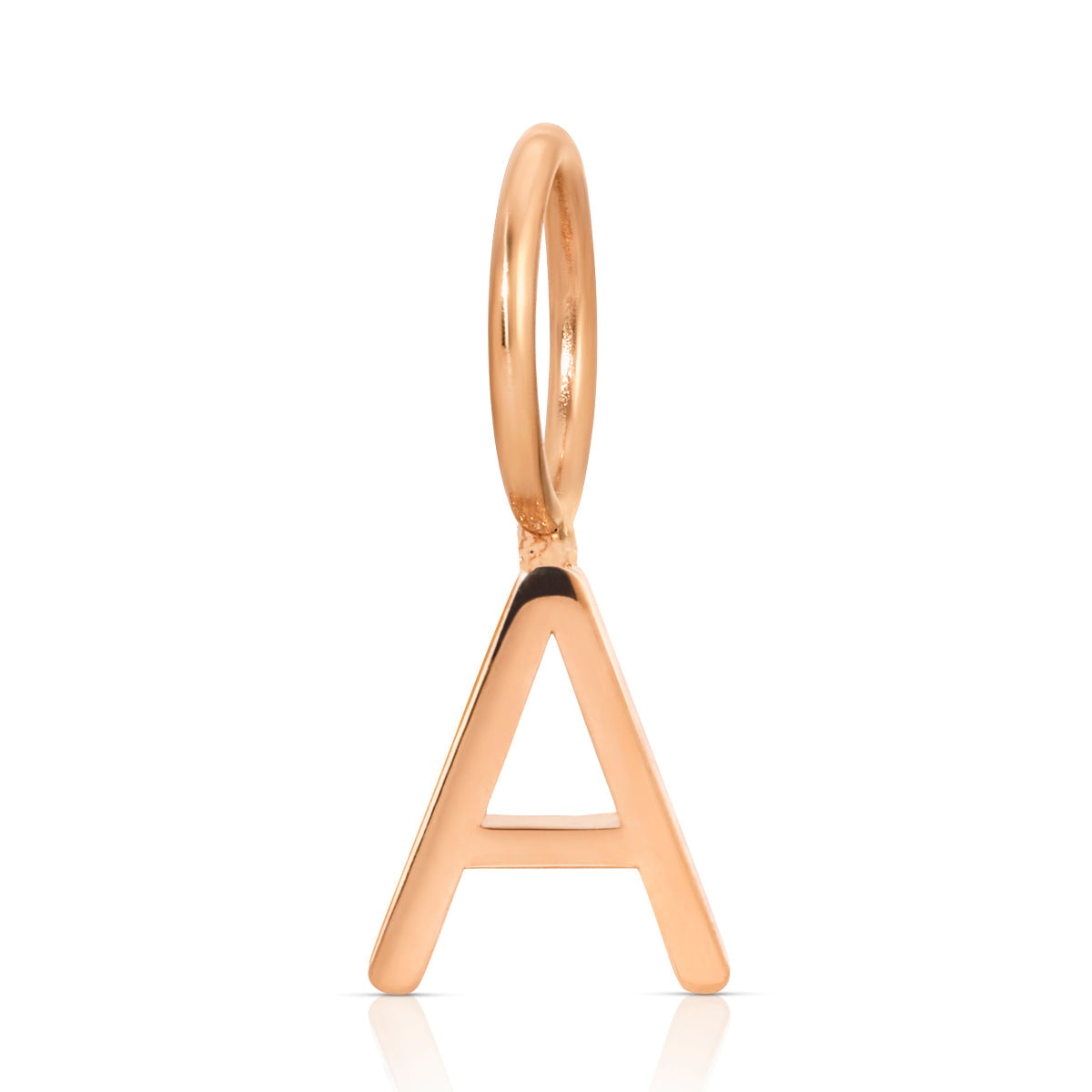 Gold Letter Charm