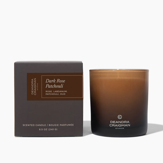 Dark Rose Patchouli Candle & Playlist