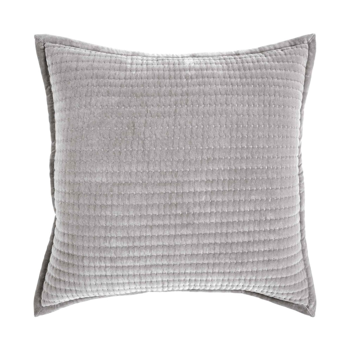 Milton Channel Stitched Velvet Coverlet Sham