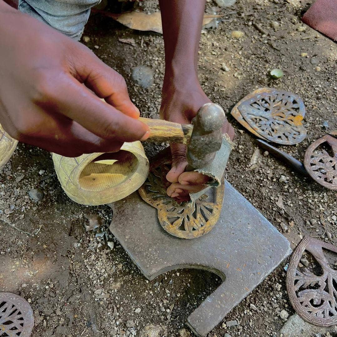 Tiny Tree Ornament – Handmade in Haiti | Heart-Shaped Tree