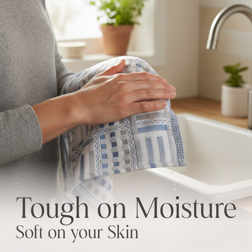 100% Organic Cotton Kitchen Towels