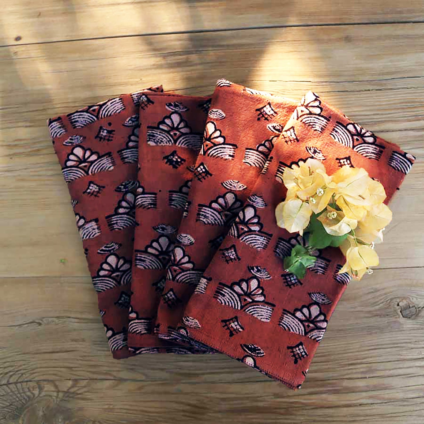 Cotton Dining Napkins (Set of 4) - Topha