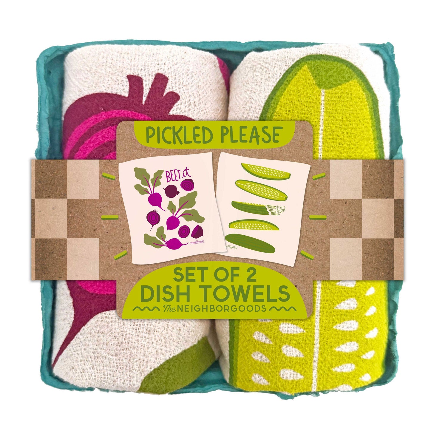Pickled Please - Dish Towel Set of 2