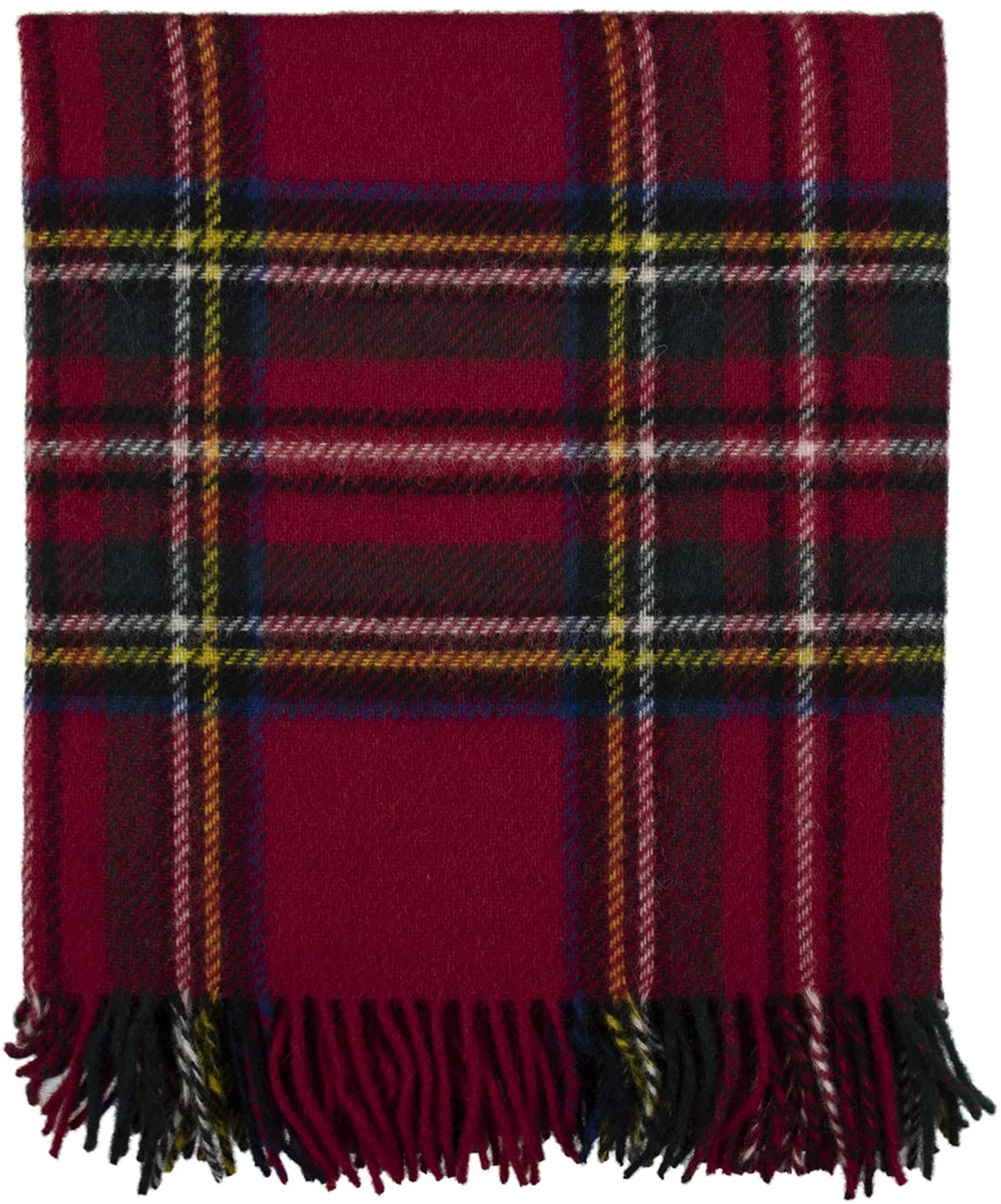 Highland Tweeds Pure New Wool Throw - Royal Stewart