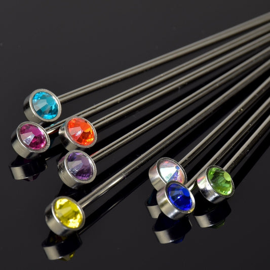Bright Gem Crystal Cocktail Picks