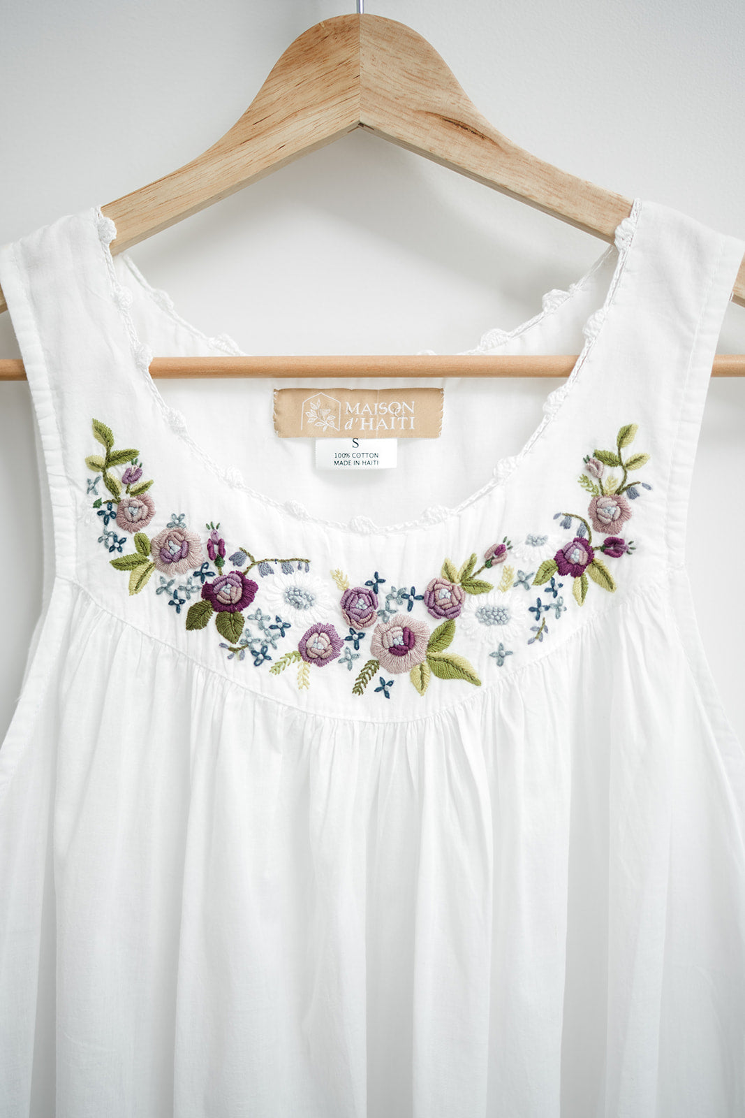 Purple Rosebud Nightgown