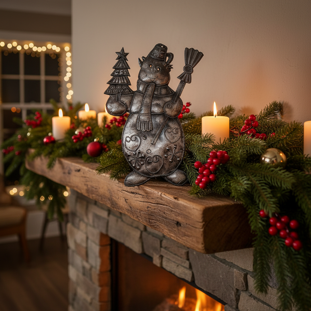 Jolly Snowman Ornament