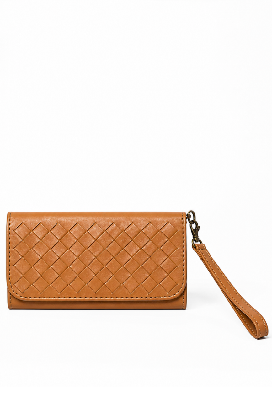 Woven Wristlet Wallet