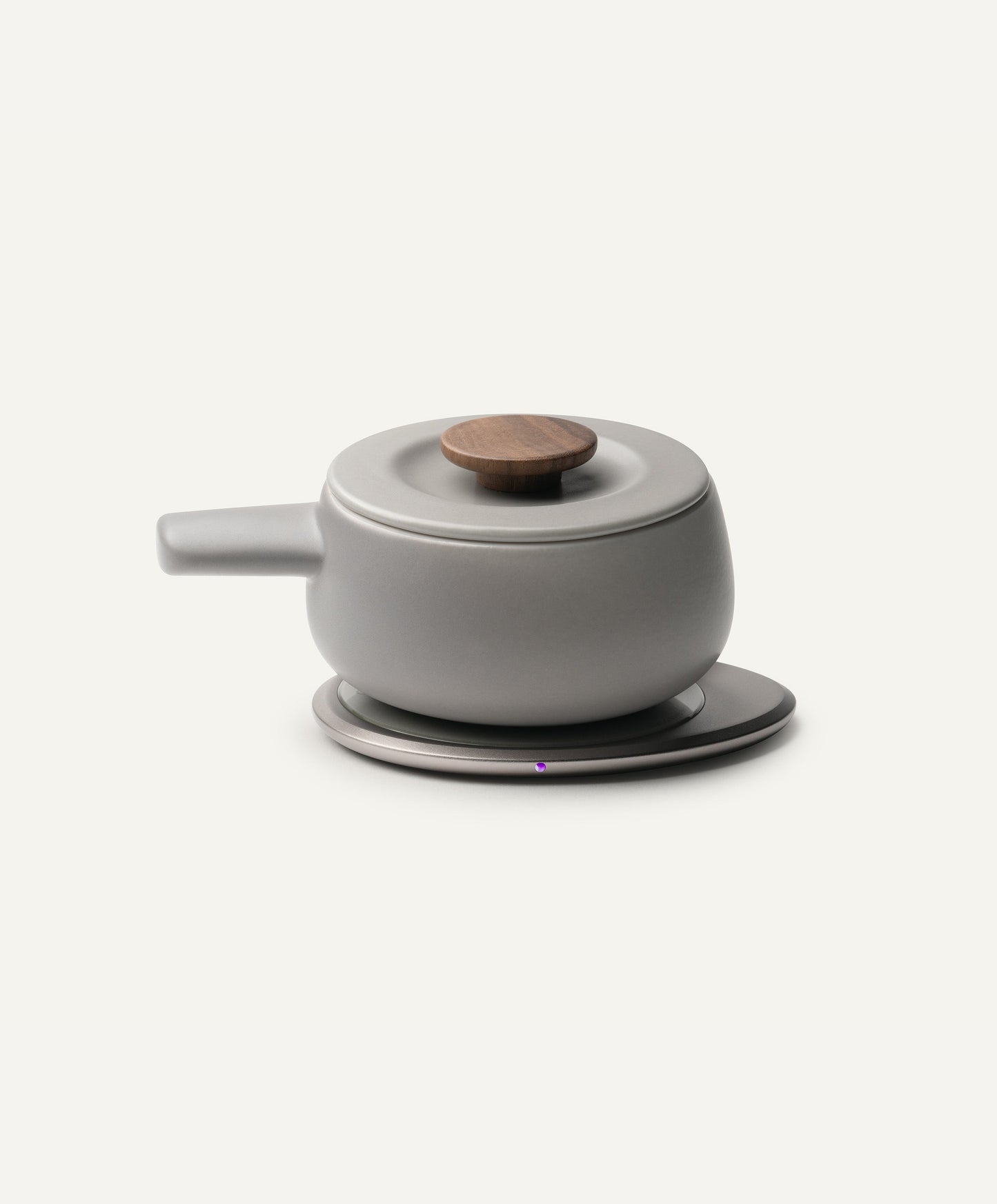 Fondi Self-heating Fondue Set - Soft Gray