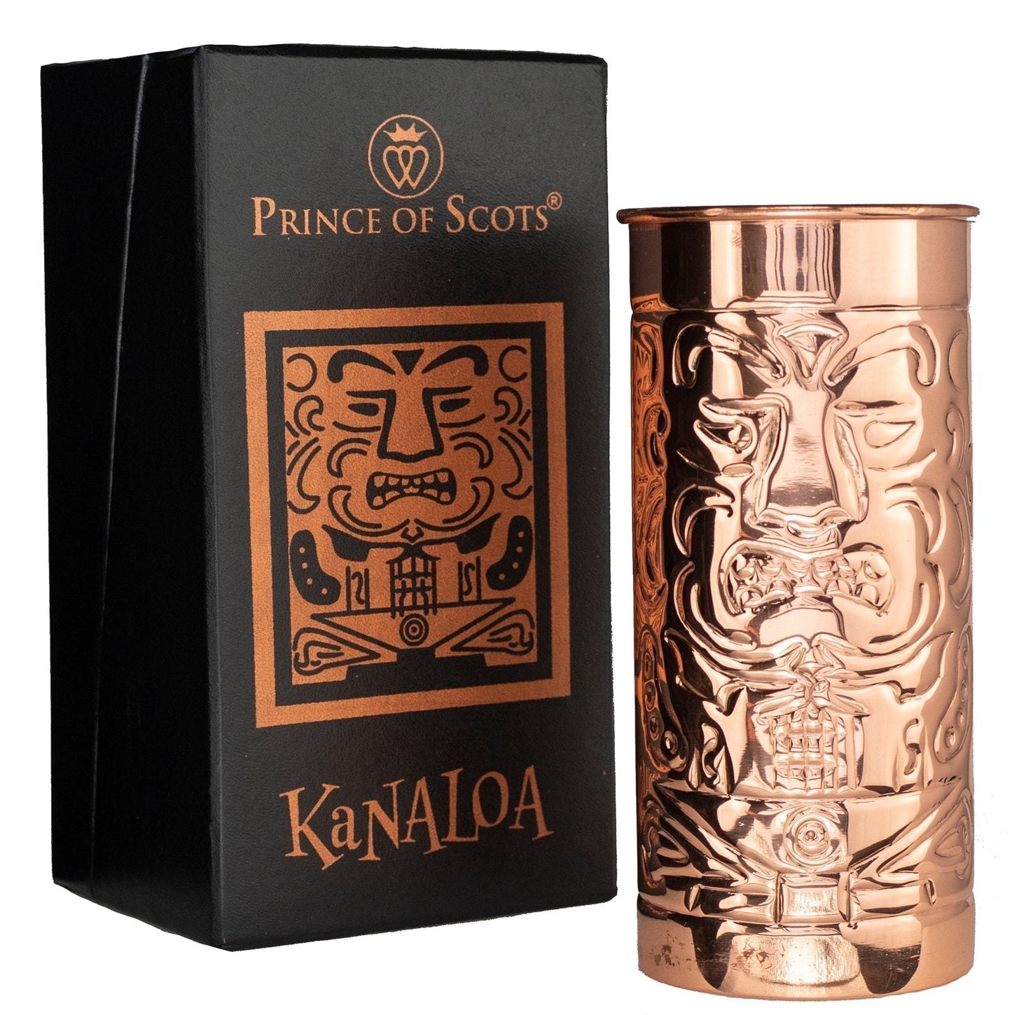 The Legends of Hawaii Copper Tiki Mug ~ Kanaloa ~