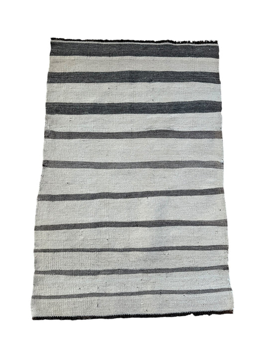 No. 411 Vintage Goat Hair Kilim 32” x 48”