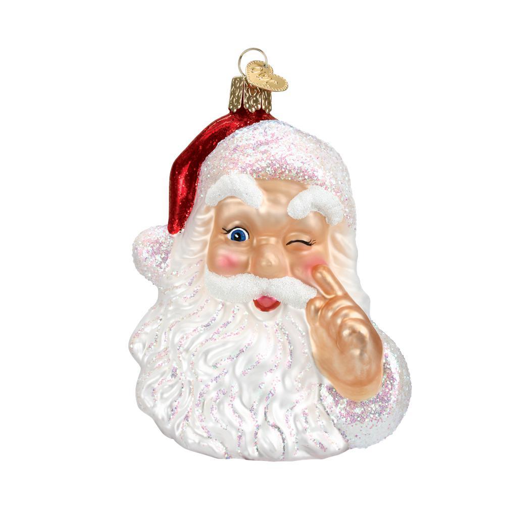 Night Before Christmas Santa Ornament (Gift Boxed)