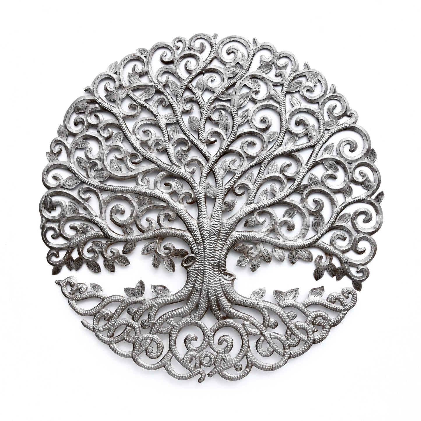 23" Haitian Metal Elegance Tree of Life,  Wall Decor