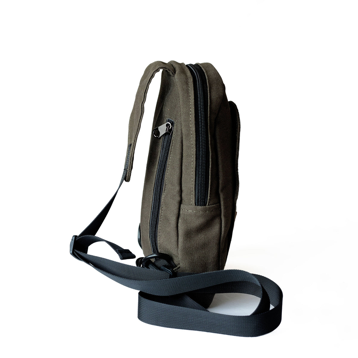 Canvas Crossbody Sling Bag for Women Men | Buru Small Sling Bag Chest Bag