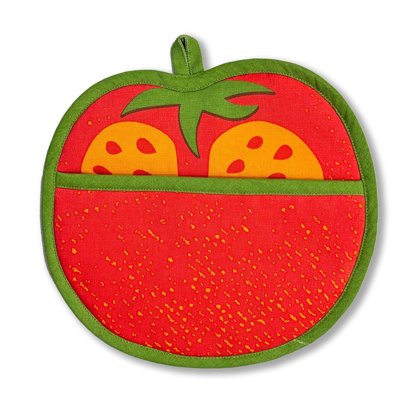 Tomato Tea Towel and Pot Holder Set