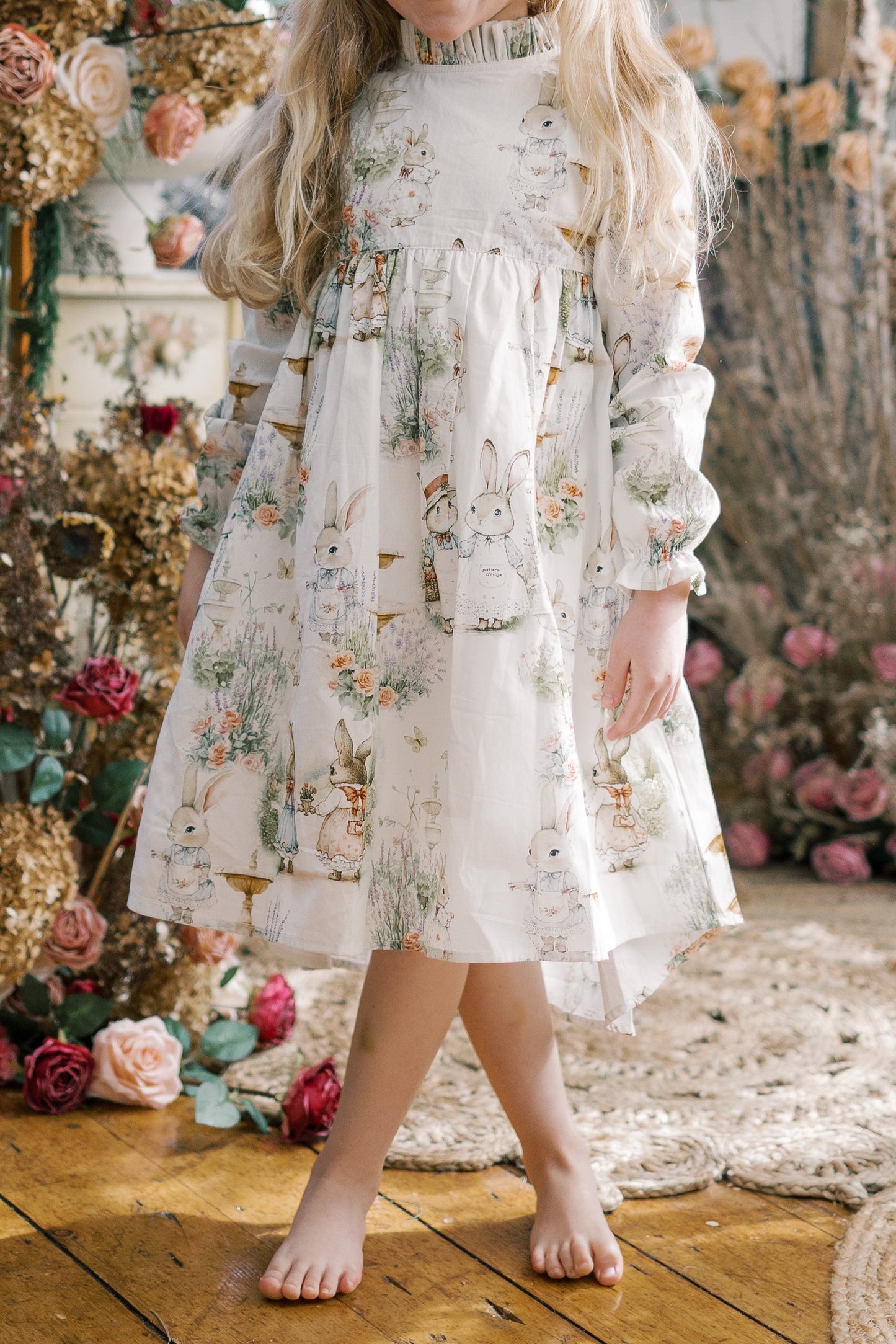 Aoki Dress-Bramble Rabbit (Discontinued Size)