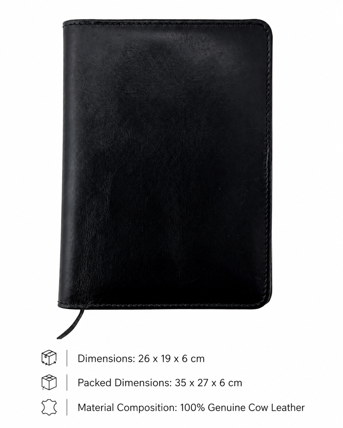 Theodore A5 Leather Journal Cover