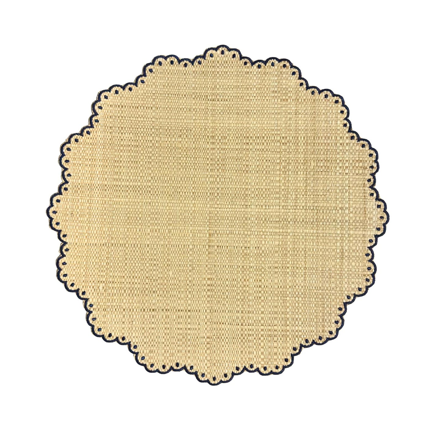 Round Polka Dot Buriti Placemat