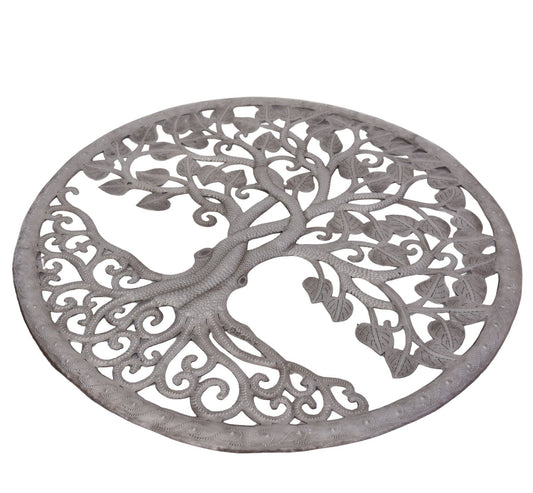 One of a KindHaitian Metal Tree of Life, Fair Trade