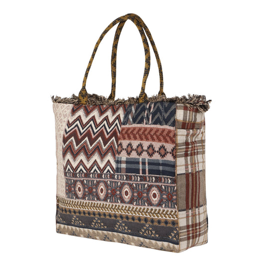 Eminent Jacquard Bag - Beige Brown