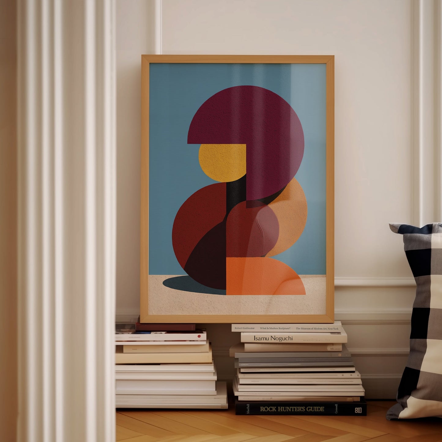 Form and Structure No. 10 — Geometric Abstract Art Print