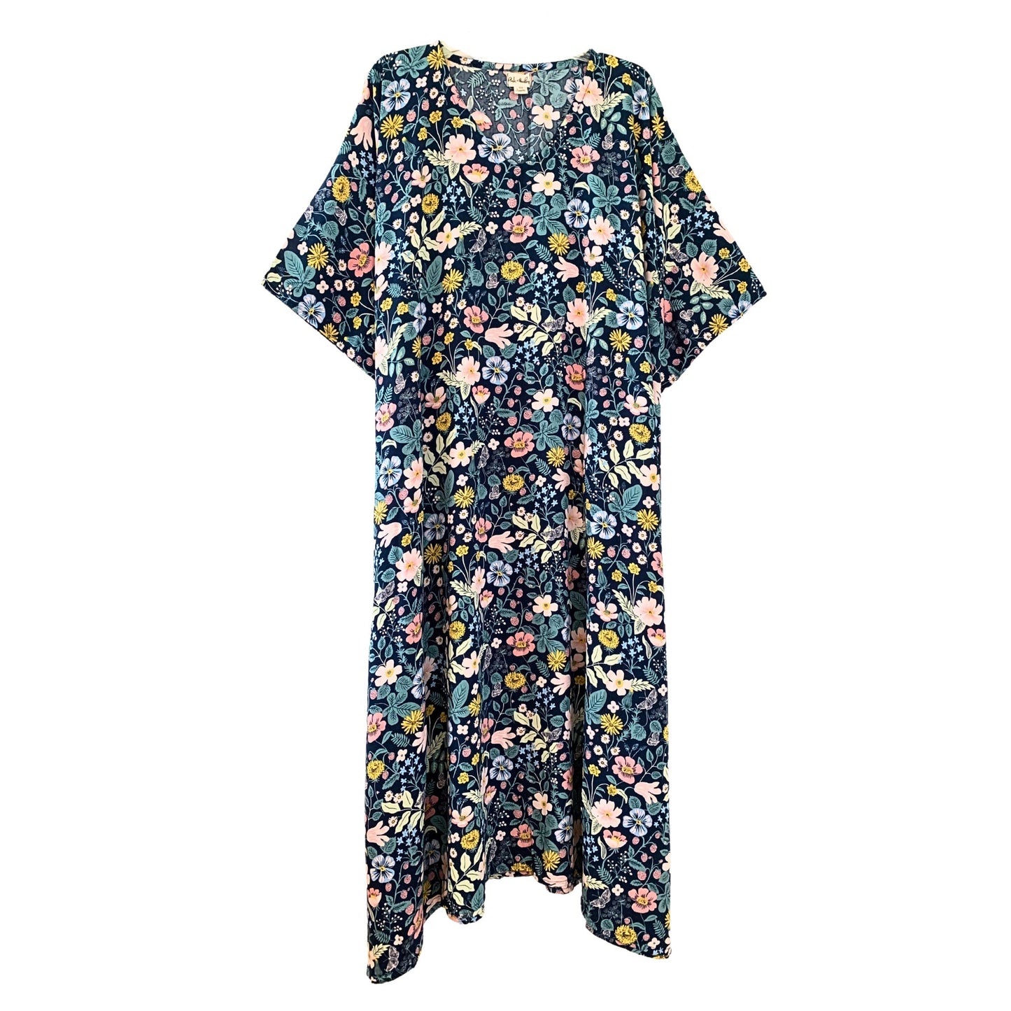 Oaklynn Kaftan Dress in Botanical