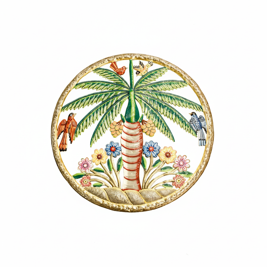 Painted Palm Tree