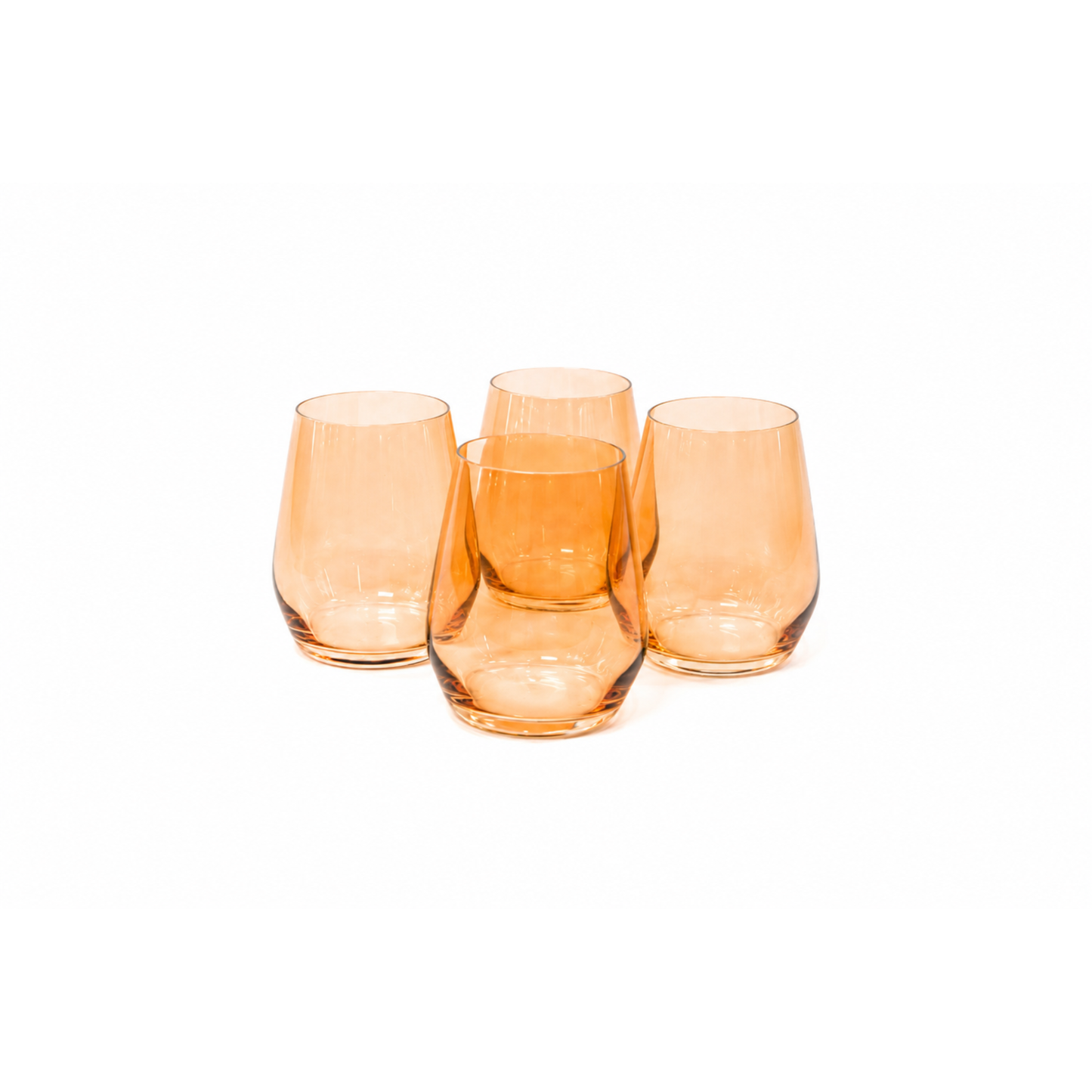 Brown Sugar - Colored Wine Glass