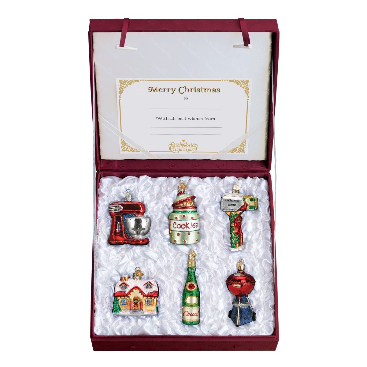 Limited Edition: Old World Christmas House Warming Collection Ornament Box Set
