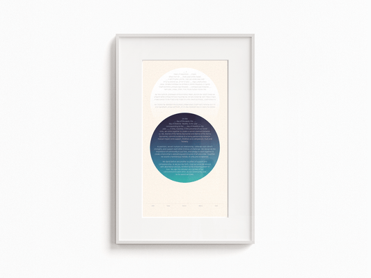 Circles Ketubah