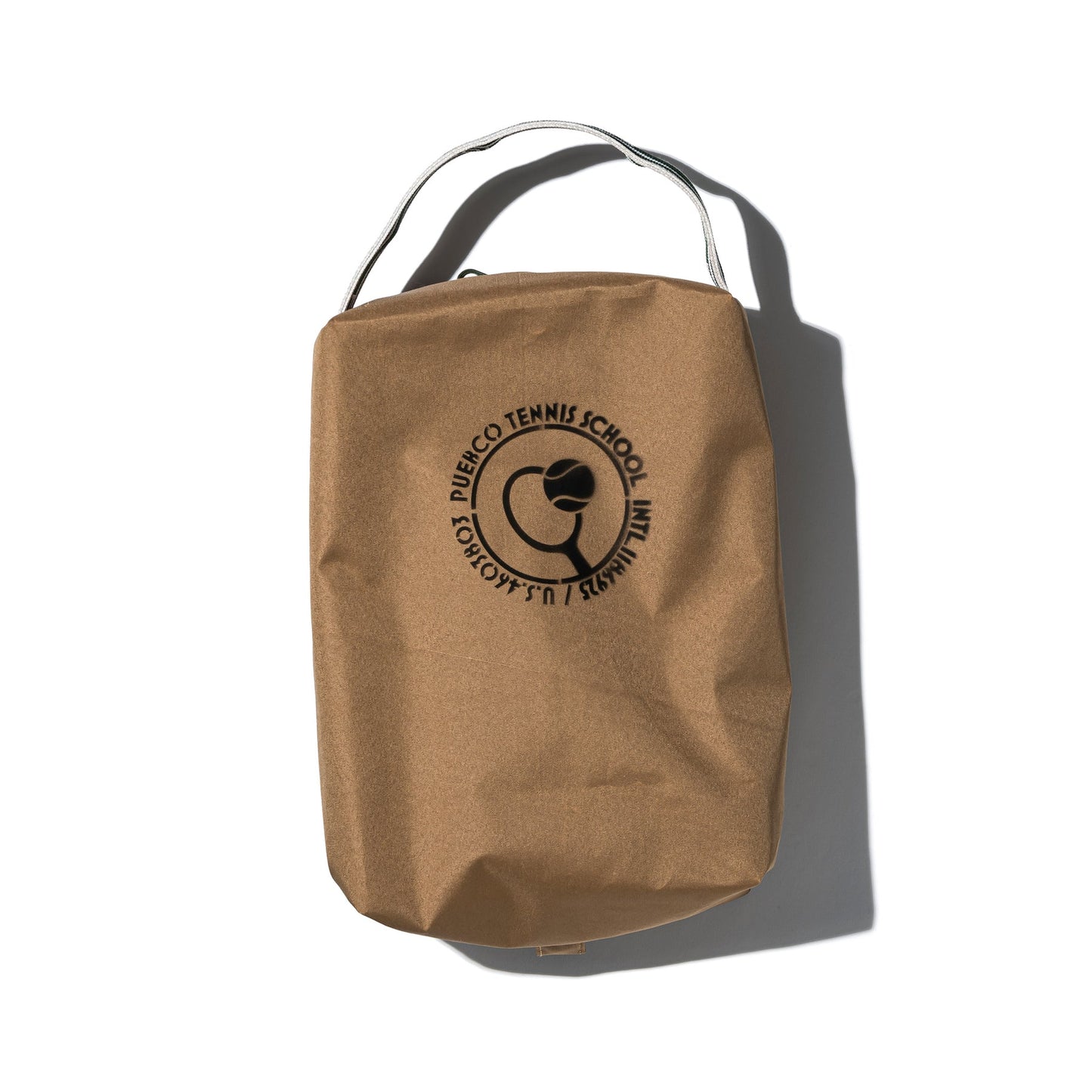 Rubberized Fabric Clubhouse Shoes Bag