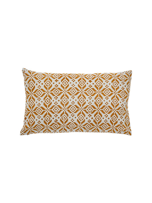Kodava Ochre Pillow Cover