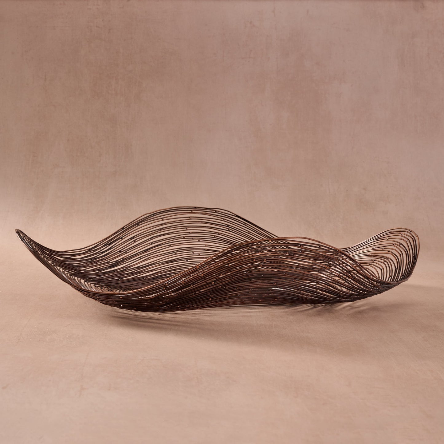 Lahar Wavy Wire Bowl
