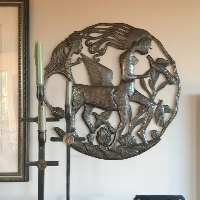Female Centaur, Haitian Metal Mythical Art, 23