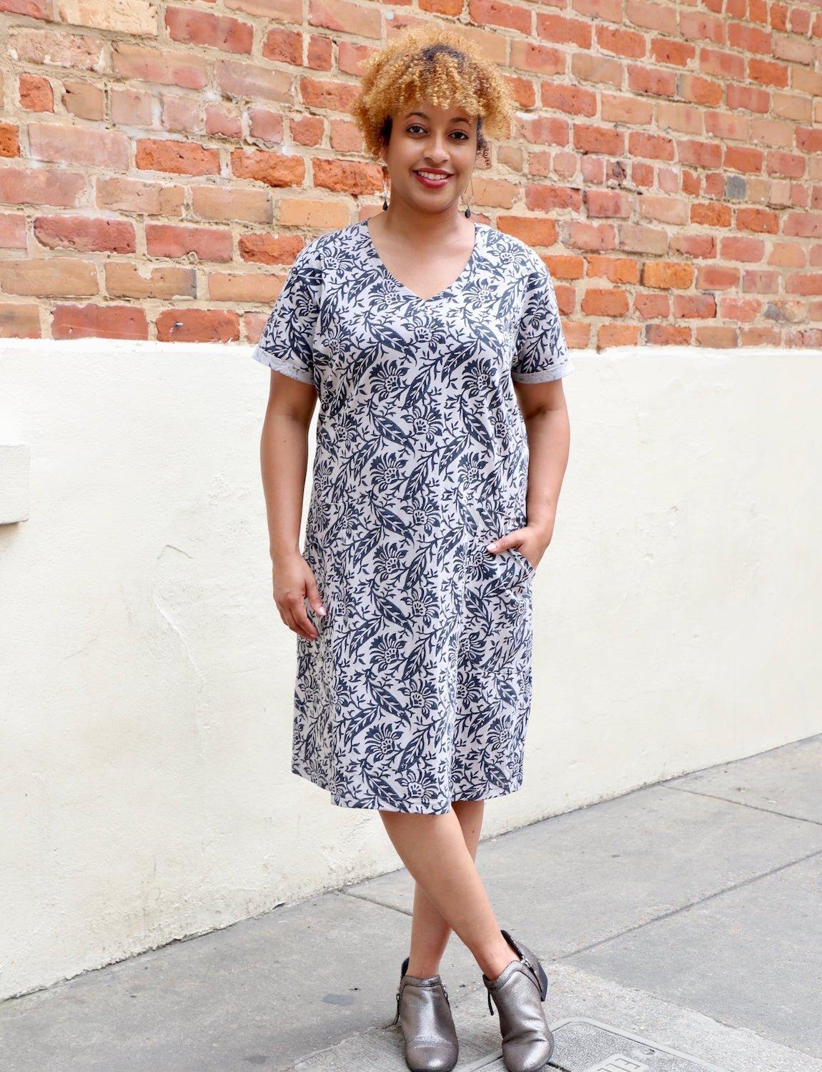 Fall Shadows Organic Dress
