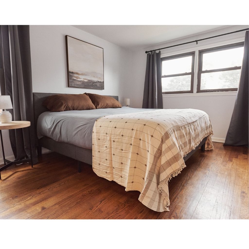 Mool Handwoven King Size Organic Cotton Bedspread