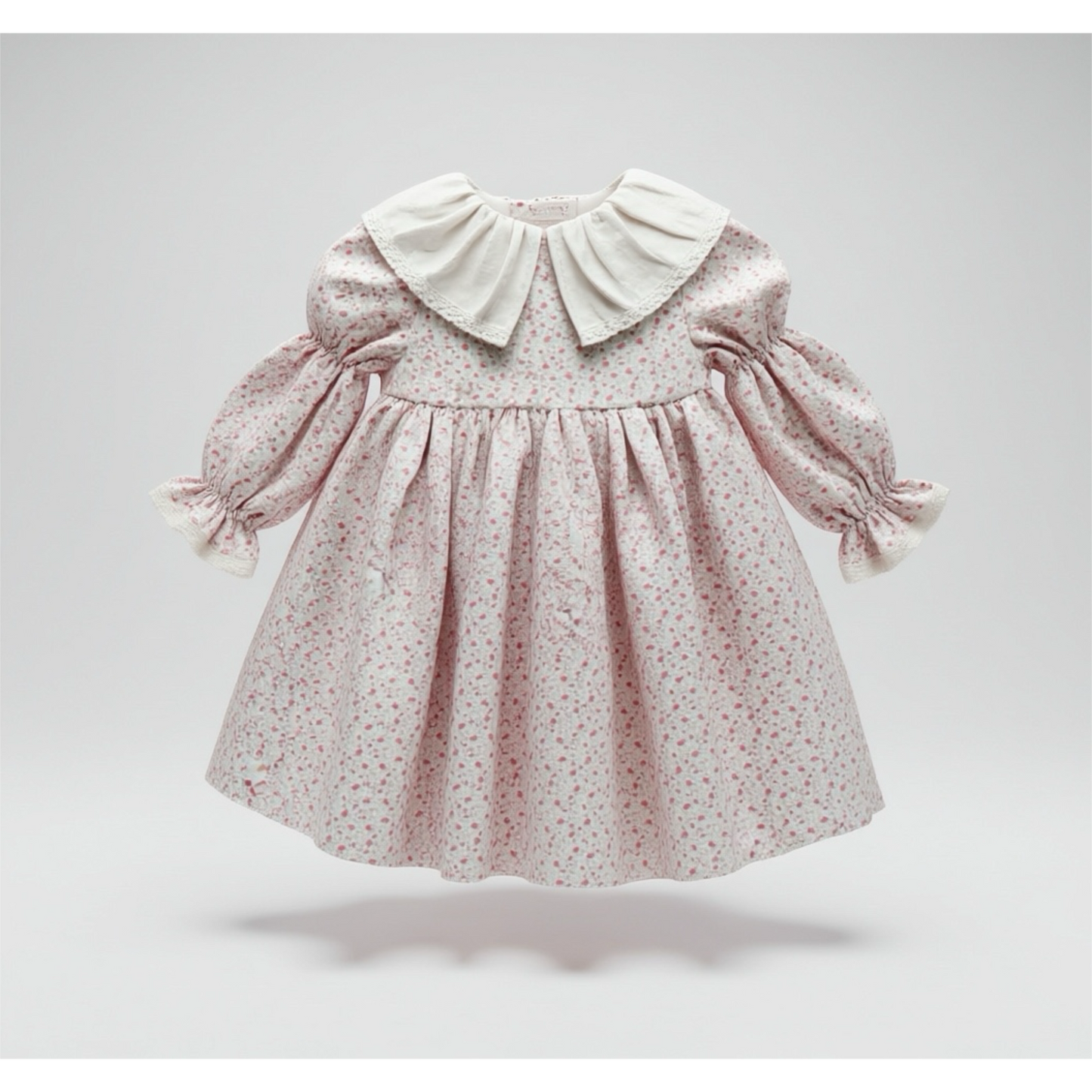 Marguerite Dress- Wild Rosebud Garden