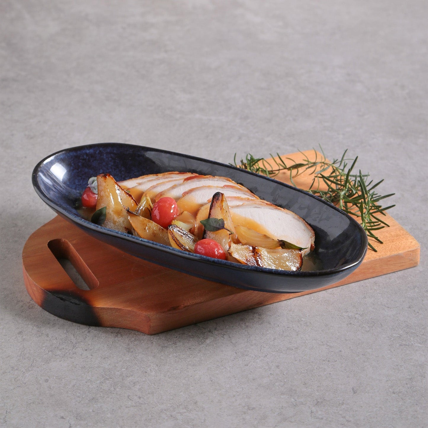 Deep Oval Platter Set of 4